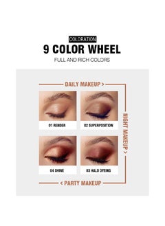 LANGMANNI Nude Magical，9 Color Pink Nude Light Warm Color Eyeshadow Palette Makeup,Glitter Matte Natural Neutral Colorful Eyeshadow Waterproof Long Lasting Natural Mixing Pigment Makeup  - Image 4