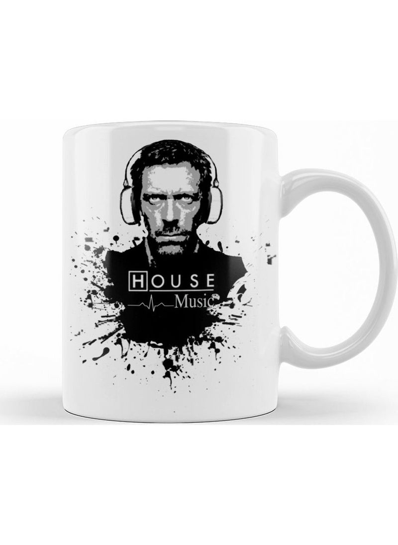 Phone Planet Print Shop Dr House Music Mug Porcelain