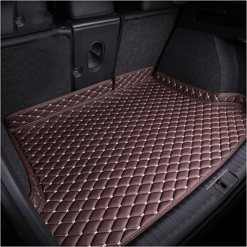 وسادات حماية صندوق السيارة لطراز Sorento (2015-2018)، وسائد حماية لأرضية صندوق الأمتعة الخلفي، وسائد مضادة للخدوش، بألوان بيج/بني/داكن - Image 1