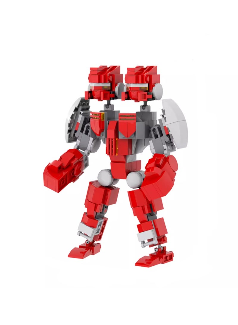 Children's Self-assembly Small Particle Toy Building Blocks Twin Cities (Iron Fist) Model Handmade Creative Educational Toys - Image 1