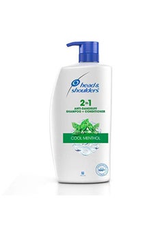 2-In-1 Cool Menthol Anti Dandruff Shampoo + Conditioner For Women & Men, 1L
