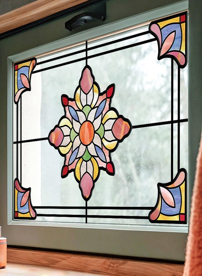 ADD.HERES Window Stickers, Prismatic Lotus, 15.35" X 12.2" - Image 4