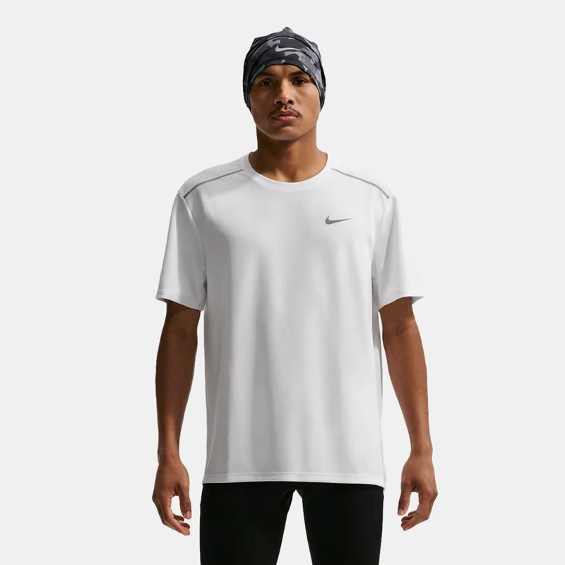 نايكي Men's Miler Dri-FIT UV Running T-Shirt