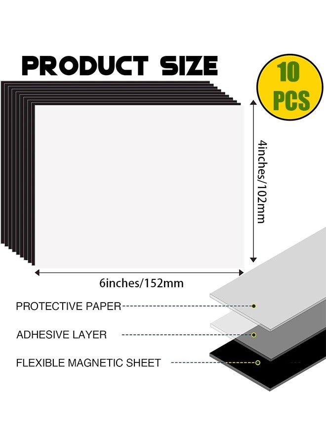 Adhesive Magnetic Sheets, 6 x 4 - Image 2