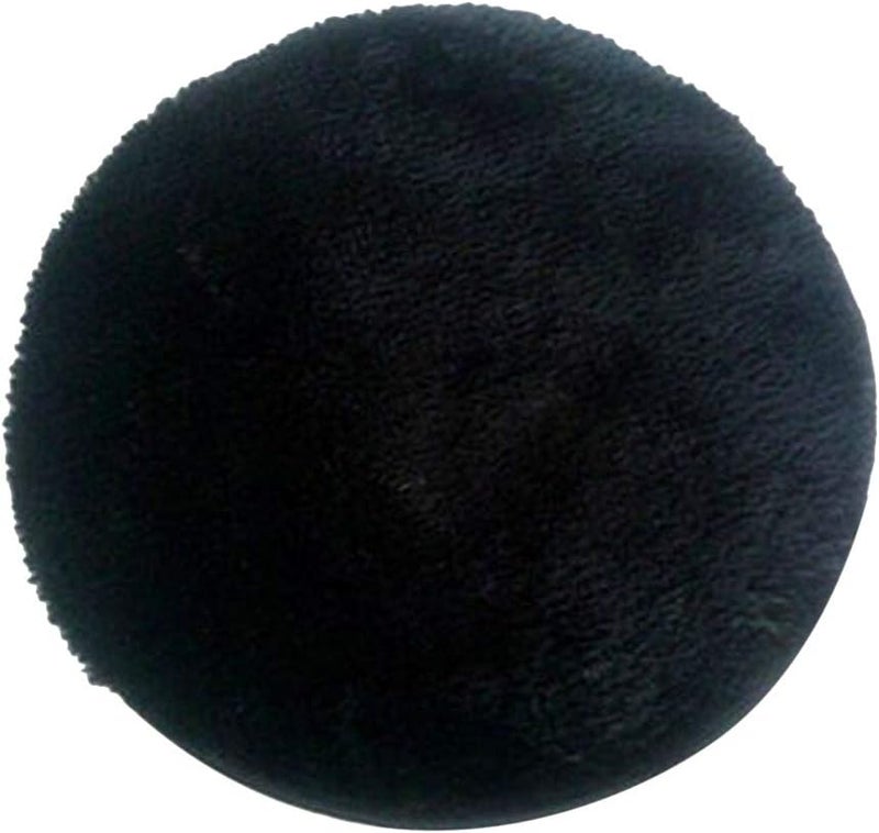 klarako Removable Cushion Seat Pads - 3 Size Optiol - Elastic Slipcover - Garden Patio Stool Cover, Black, 30cm (12 inch) - Image 1