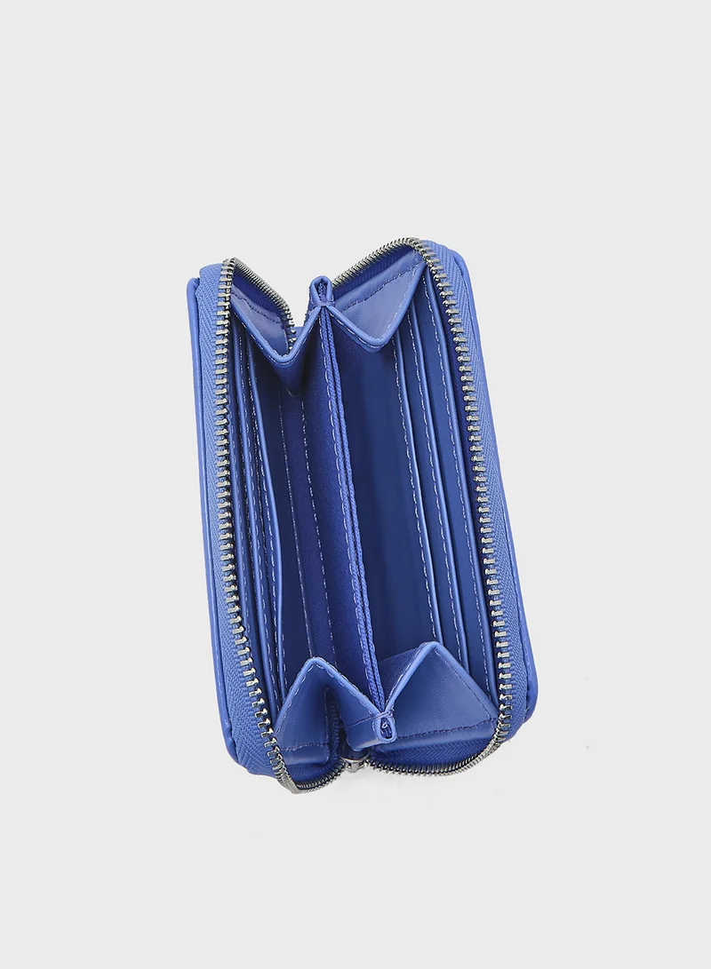 تيد بيكر Wxl-Crinnie-Crinkle Icon Small Zip Around Purse