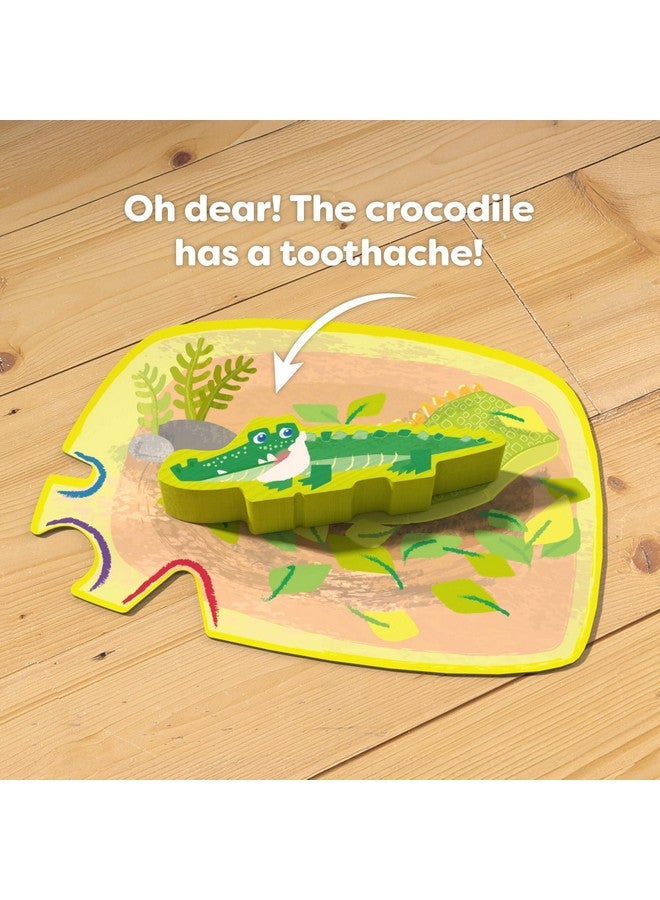 HABA ألعاب HABA الأولى - في عيادة الطبيب البيطري، ألعاب للأطفال ومجموعة لعب طبيب بيطري للأطفال، ألعاب تمثيلية وألعاب تعليمية للأطفال من 2-4 سنوات - Image 3