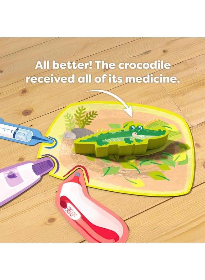 HABA ألعاب HABA الأولى - في عيادة الطبيب البيطري، ألعاب للأطفال ومجموعة لعب طبيب بيطري للأطفال، ألعاب تمثيلية وألعاب تعليمية للأطفال من 2-4 سنوات - Image 4