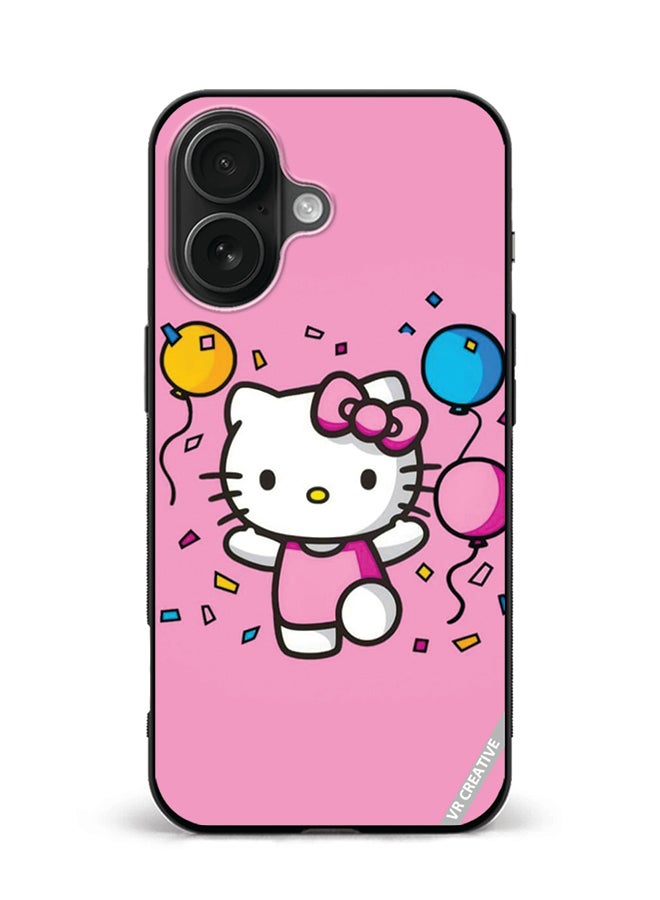VR CREATIVE Protective Case Cover For Apple iPhone 16 Hello Kitty Design Multicolour