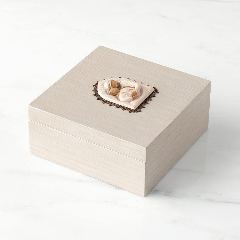 Willow Tree Holy Family, sculpted hand-painted Memory Box - Image 3