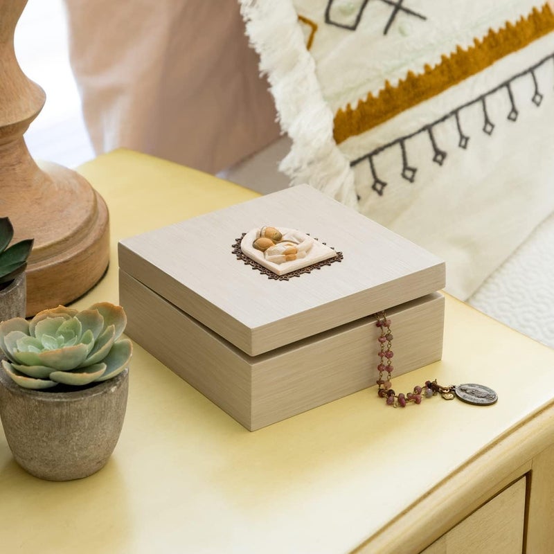 Willow Tree Holy Family, sculpted hand-painted Memory Box - Image 5