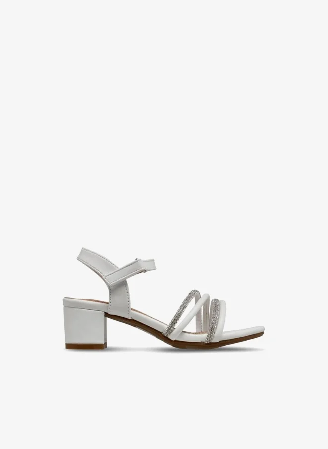 Flora Bella Girls Block Heel Sandals Ramadan Collection