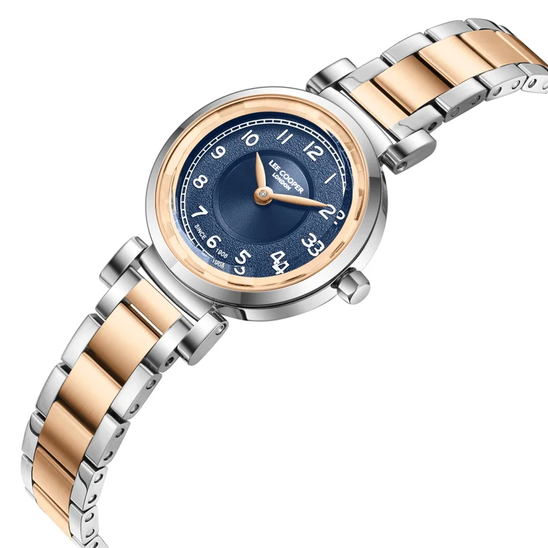 لي كوبر Women's METAL Analog Watch LC08270.590 - 24.5 mm