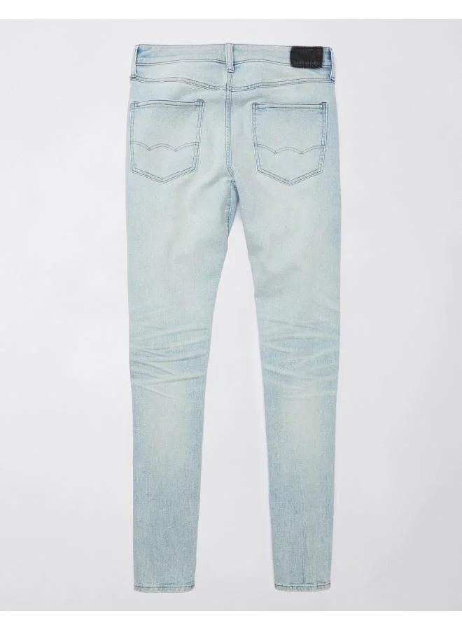 امريكان ايجل Light Wash Skinny Fit Jeans