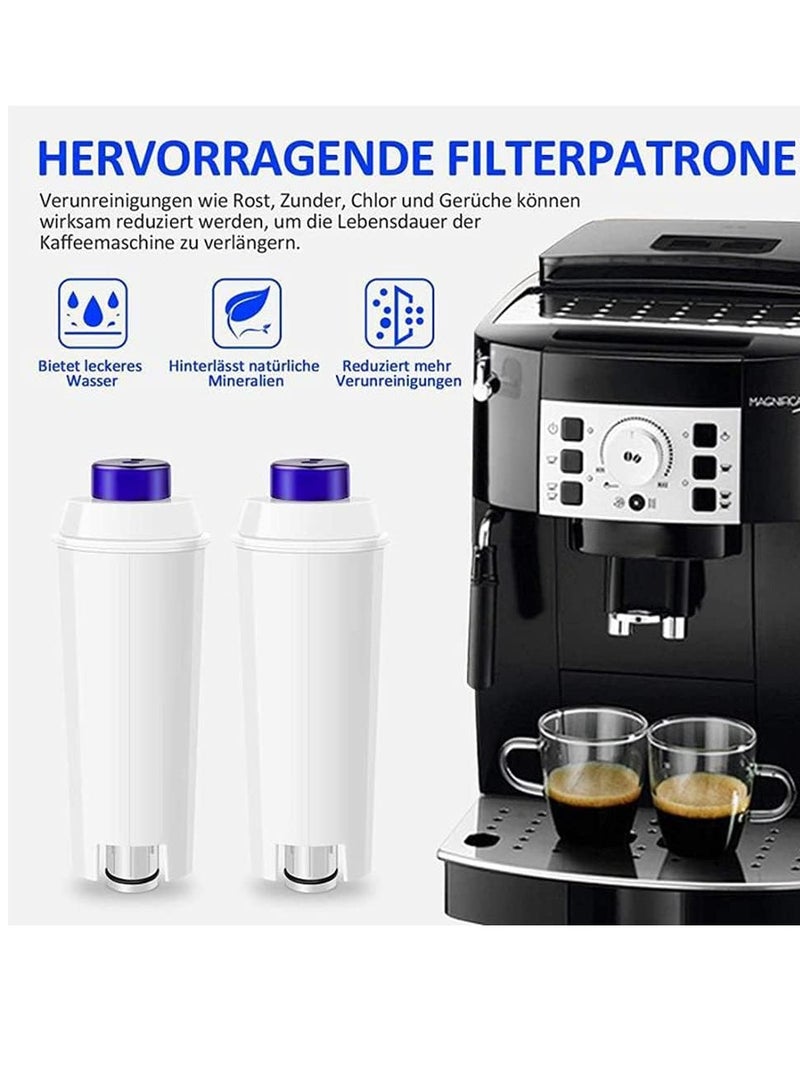 general Coffee Filter Replacement for DeLonghi Filter DLSC002, DLS C002, Compatible with ECAM, ESAM, ETAM, BCO,EC680,EC800 2 packs - Image 4