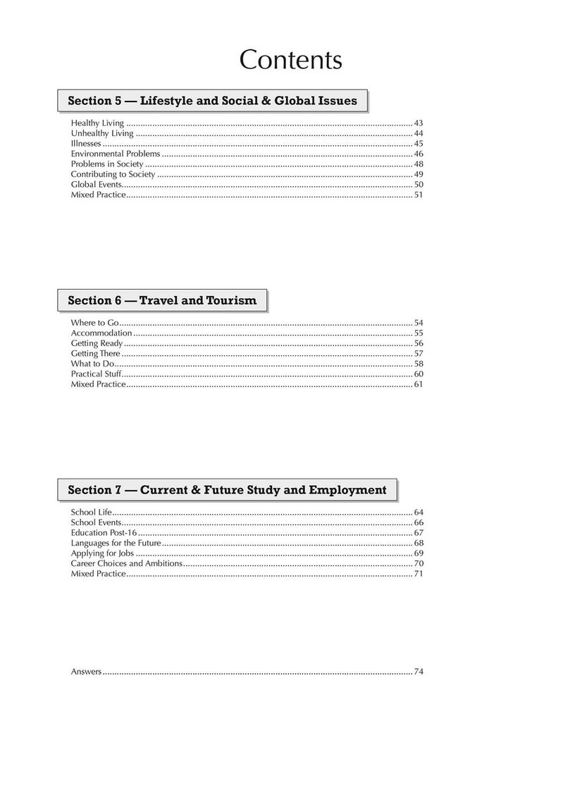 GCSE German Translation Skills Workbook: includes Answers (For exams in 2025)