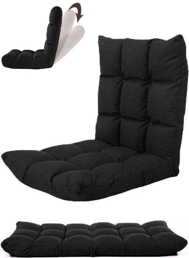 كادي ون كرسي أرضي للتخييم والرحلات متعدد الألوان اسفنج مبطن بجودة المخمل مع ظهر قابل للتعديل ( قد يختلف الوان) - Image 2