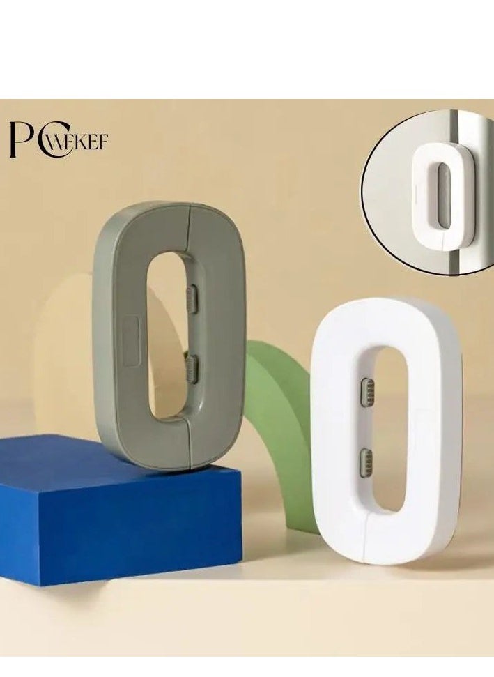 Generic Refrigerator lock, multi-purpose lock, suitable for cabinets and drawers, available in white IR  - Image 1