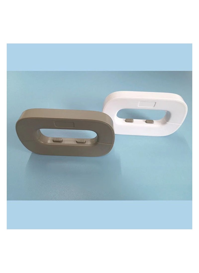 Generic Refrigerator lock, multi-purpose lock, suitable for cabinets and drawers, available in white IR  - Image 2