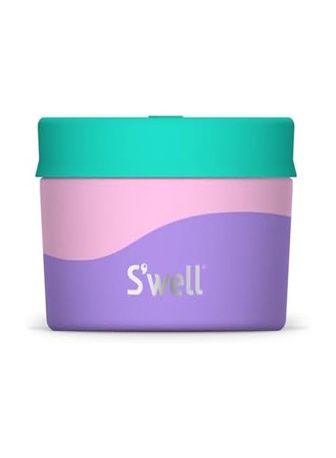 سويل علبة طعام من الفولاذ المقاوم للصدأ من S'well، سعة 10 أونصات، لون باستيل بارادايس، هيكل متين بجدار واحد، خالية من مادة BPA، آمنة للغسل في غسالة الأطباق - Image 1