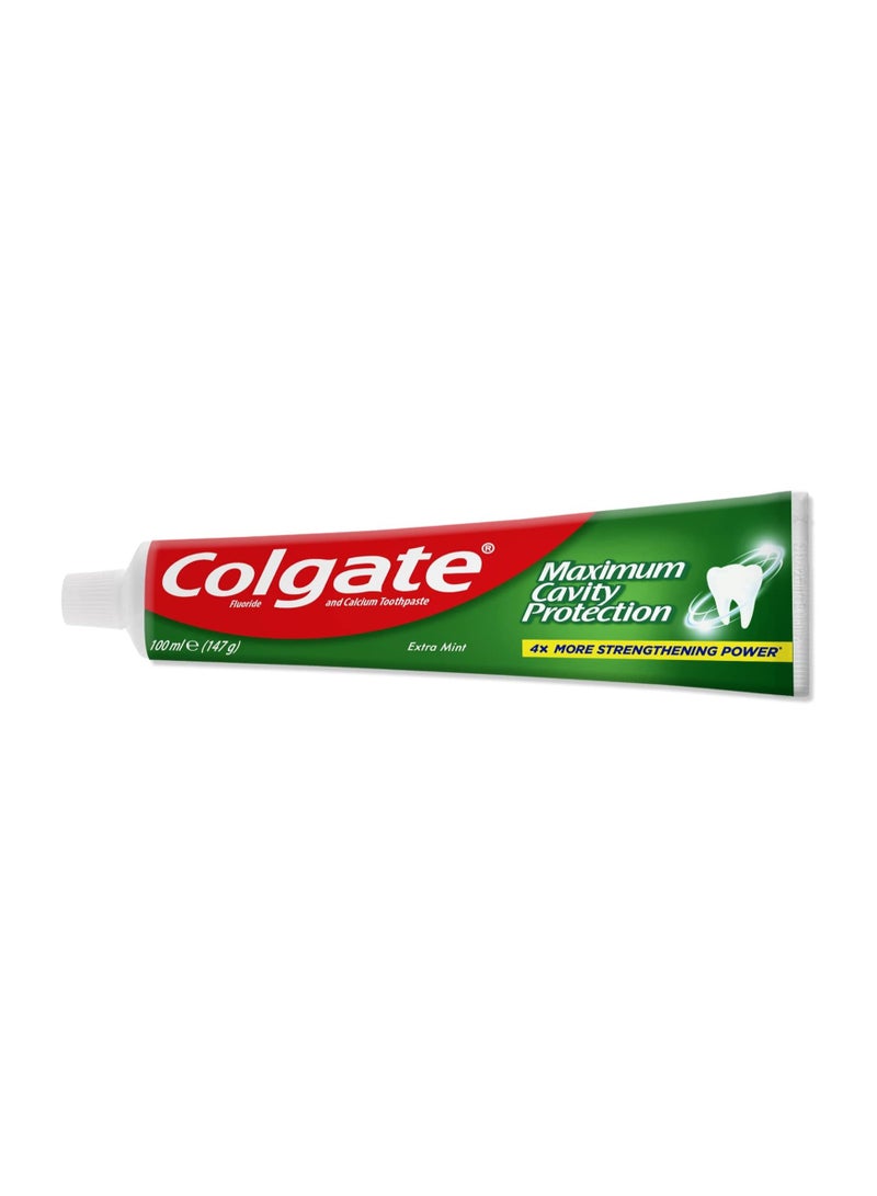 Colgate Maximum Cavity Protection Extra Mint Anti Cavity Toothpaste, 100 Ml - Image 3