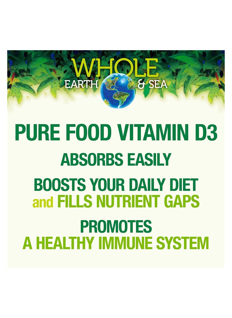 Whole Earth & Sea from Natural Factors, Vitamin D3 1000 IU (25 mcg), Whole Food Supplement, Vegan, 90 Capsules - pzsku/Z4018A3AF8BBABE5D705DZ/45/_/1675342810/871c7ca3-6972-4a4e-a3be-bd50d591fcb0