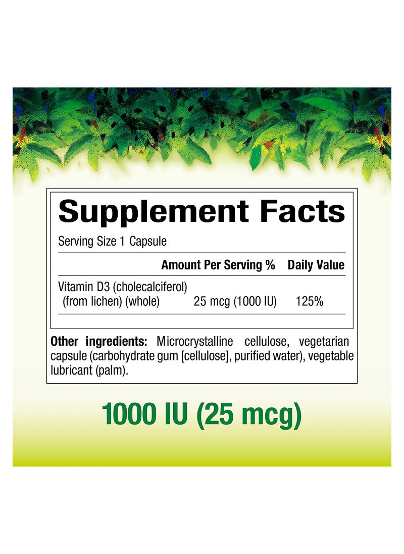 Whole Earth & Sea from Natural Factors, Vitamin D3 1000 IU (25 mcg), Whole Food Supplement, Vegan, 90 Capsules - pzsku/Z4018A3AF8BBABE5D705DZ/45/_/1675342810/ee641798-2ab0-42f2-952d-c8539670541f