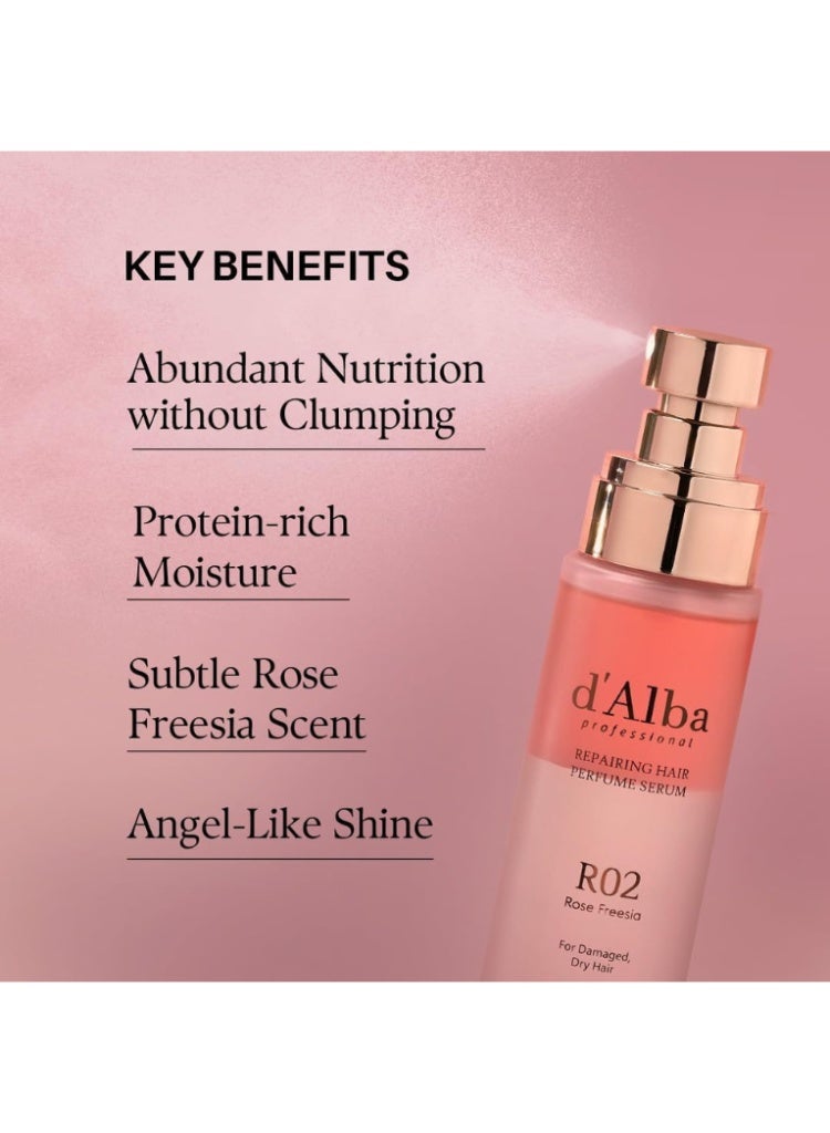 d'Alba Damaged, Frizzy Hair Repair – d'Alba White Truffle Hair Perfume Serum 50ml for Shine, Softness & Breakage Control  – Shine, Damage Repair & Long-Lasting Freshness for Silky Hair - Image 5