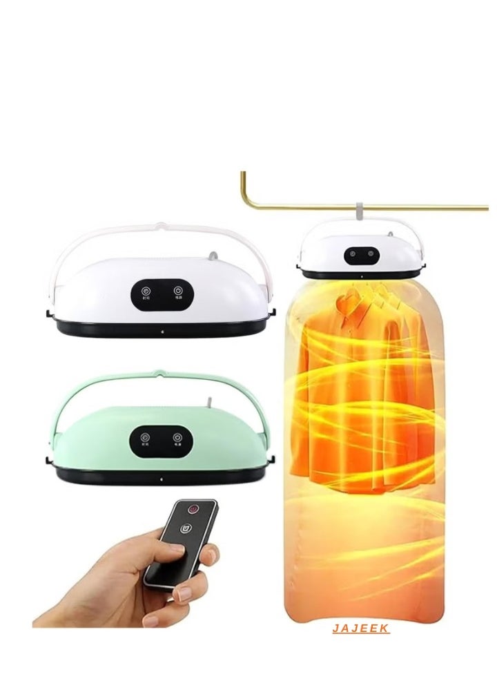 JAJEEK Portable Clothes Dryer Mini Dryer Machine – Upgraded Compact Dryer with 20min to 2H Quick Drying, Foldable Design for Easy Storage – Ideal for Small Spaces, Apartments, Travel, and Small Laundry Loads  - Image 1