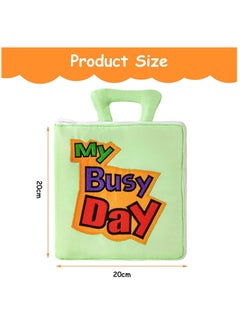 KASTWAVE Baby Cloth Books, Baby Soft Books Quiet Book for Toddlers, Baby Bath Cloth Book, Early Learning Babies First Books Gifts for 0-3-Year-Old Toddlers  - Image 5