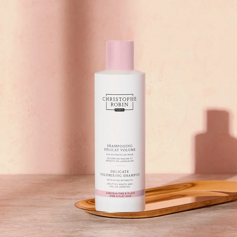 Christophe Robin  Delicate Volumizing Shampoo with Rose Extracts 250 mL  | Best Price UAE
