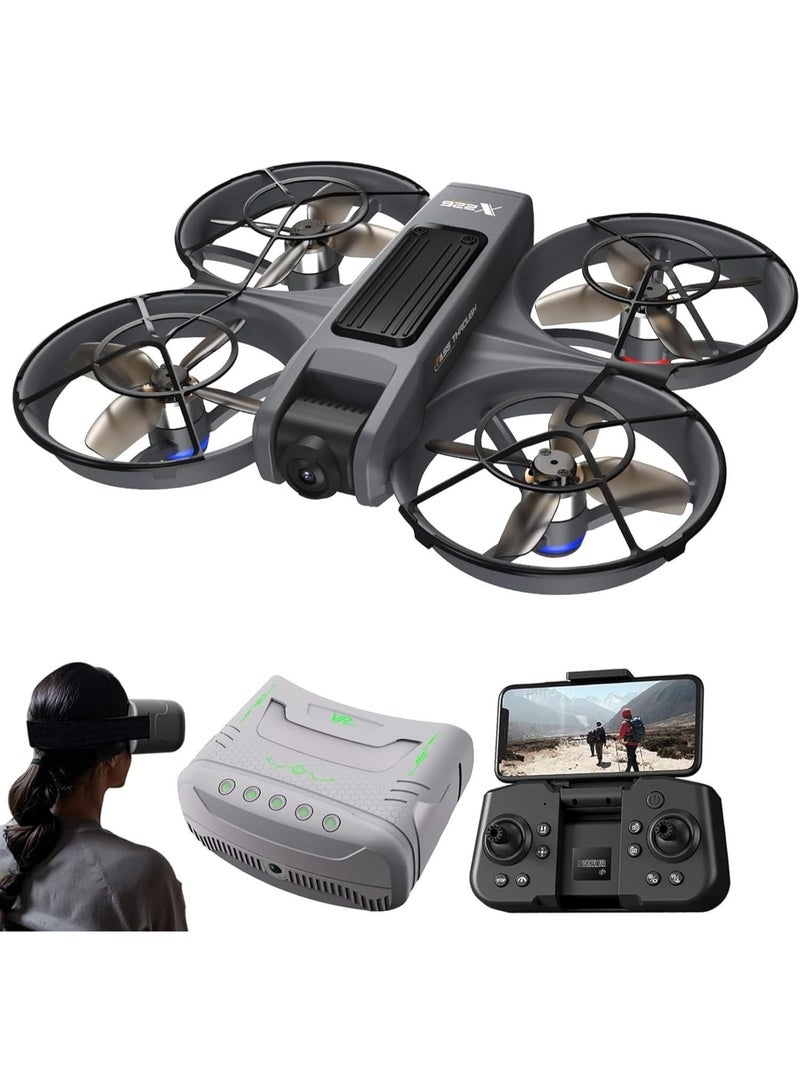 X226 VS NEO VR Beginner Fpv Drones VR Glasses 4k Hd Dual Camera FpvFlying Battery Long Range Rc Quadcopter Mini Drone - Image 1