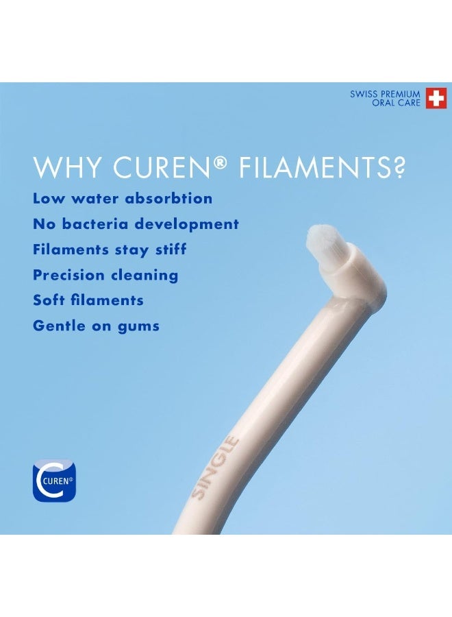 Curaprox Single Electric Toothbrush Heads - Image 4