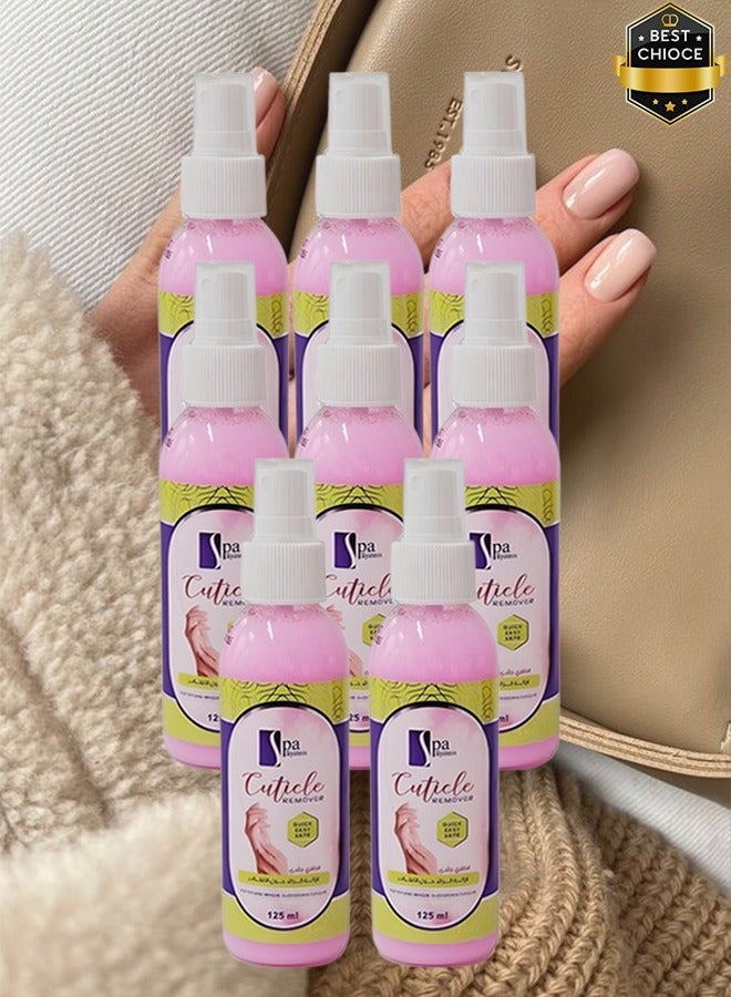 Spa System 8 Pieces Cuticle Remover Quick Easy And Safe 125ml - Image 1