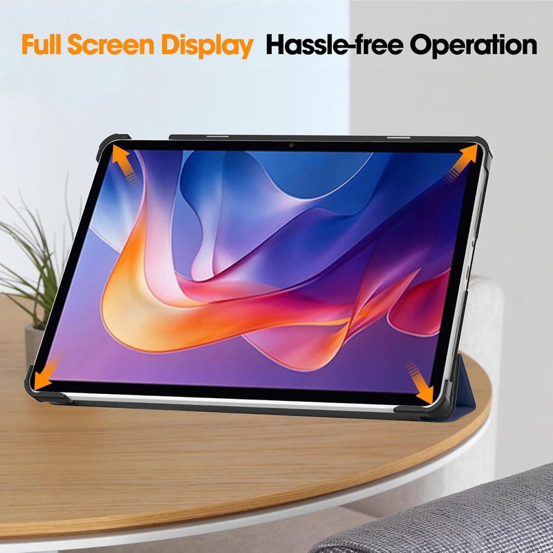 ProElite Case Cover for Xiaomi Redmi Pad 2 11 inch Case, Slim Trifold Flip case Cover for Xiaomi Redmi Pad 2 11 inch Tablet [Auto Sleep Wake Feature], Eiffel - Image 4