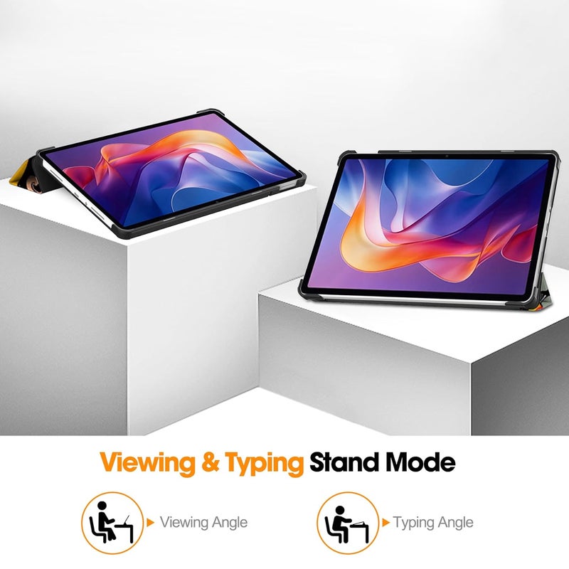 ProElite Case Cover for Xiaomi Redmi Pad 2 11 inch Case, Slim Trifold Flip case Cover for Xiaomi Redmi Pad 2 11 inch Tablet [Auto Sleep Wake Feature], Eiffel - Image 3