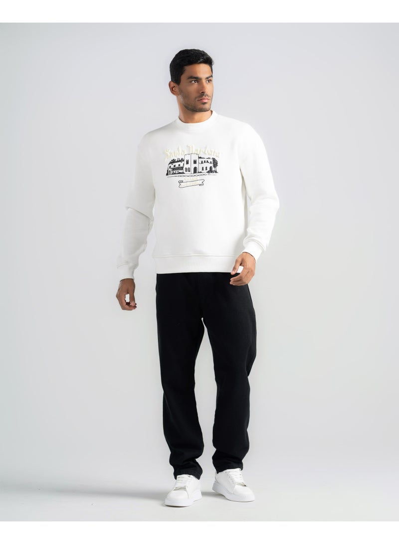 دوت بنطلون جينز بتصميم جوجر - Image 4