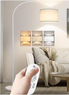 جيادي مصباح أرضي أبيض دافئ 185x38سم  - Image 1