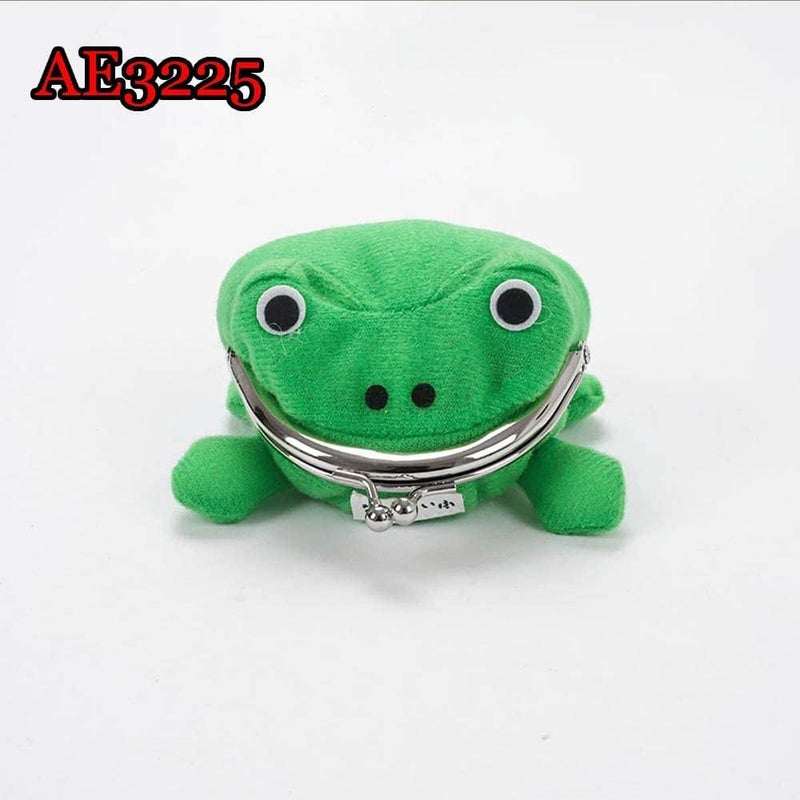 VIUJUH Cosplay Anime Frog Coin Purse Cute Pouch Wallet Small Money Bag Plush Toy for Funny 3225 (Frog-3325) - Image 4