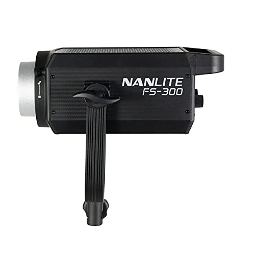 Nanlite FS-300 Daylight AC LED Monolight - High-Output 5600K COB Light with Bowens Mount, App Control & 11 Effects - Image 2