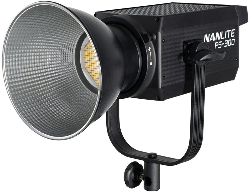 Nanlite FS-300 Daylight AC LED Monolight - High-Output 5600K COB Light with Bowens Mount, App Control & 11 Effects - Image 1