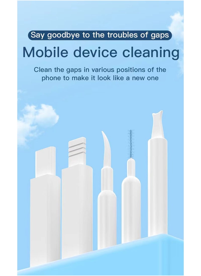 OUYoo - OUYoo Keyboard Cleaning Set - 32 in 1 Keyboard Cleaner, PC Cleaning Kit with Brush, Keyboard Cleaning, Laptop Cleaning Set, Keyboard Cleaner Mobile Phone for iPhone, Tablet, Computer, Camera.（White） - Image 1