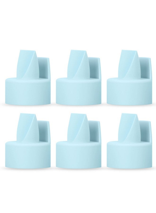 Papablic [6 Count] Papablic Duckbill Valves For Spectra S1 Spectra S2 Spectra 9 Plus Replaceable Duckbill Valves For Spectra Duckbill Valves Compatible With Spectra Pump Parts Bpa/Dehp Free Blue - Image 1