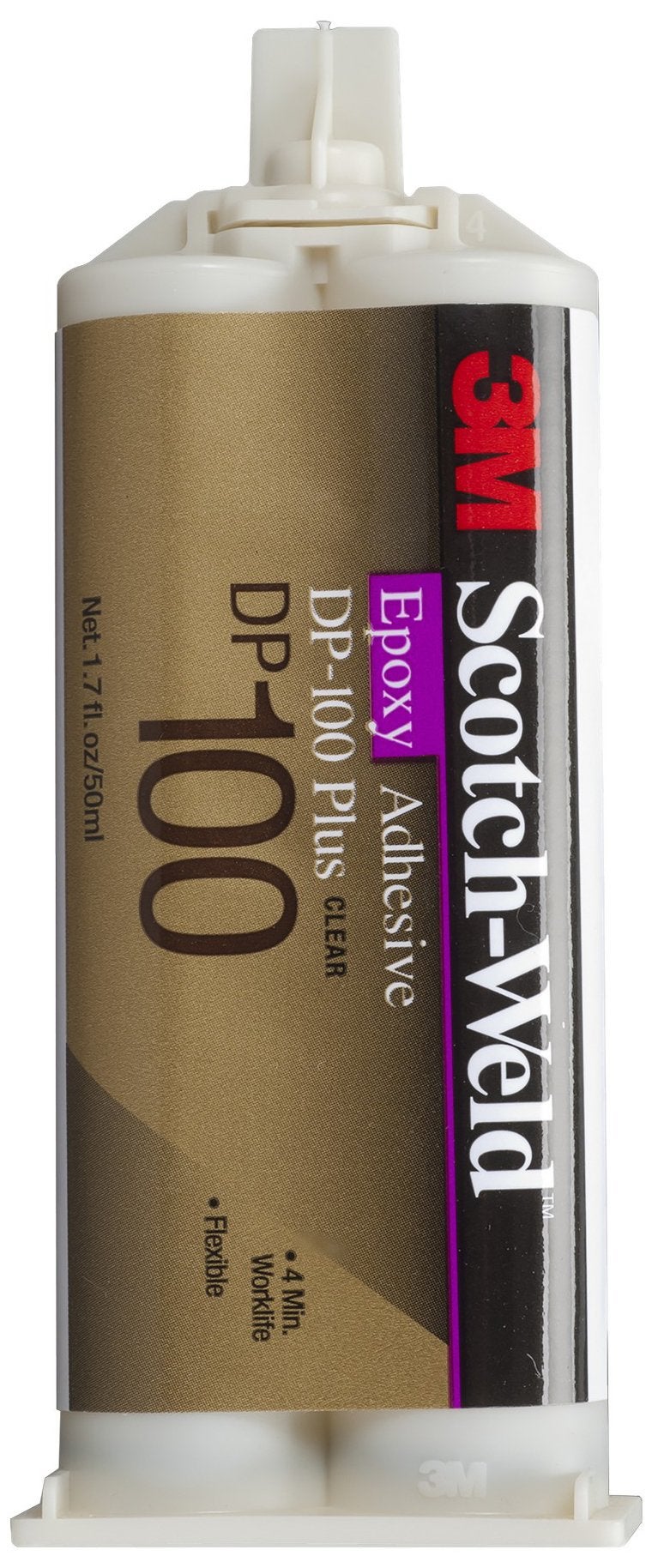 3M Scotch-Weld Epoxy Adhesive DP100 Plus Clear, 1.69 oz (Pack of 1) - Image 1