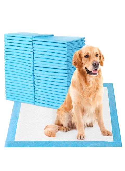 Sky-Touch Extra-Thick Leak-Proof Pet Pee Pads - Ultra Absorbent, Easy Clean, Quick Drying, Odor Control, 5-Layer Protection, 60x60cm, 40 Count