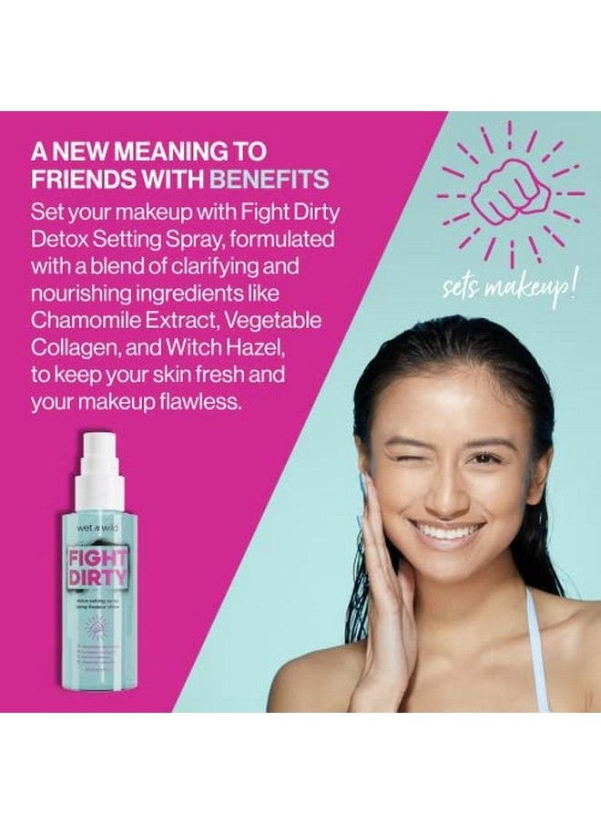 Wet N Wild Fight Dirty Detox Setting Spray Clear Detox 1114472  - Image 5