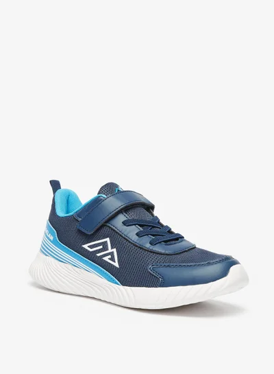 OAKLAN Textured Sports Shoes with Hook and Loop Closure