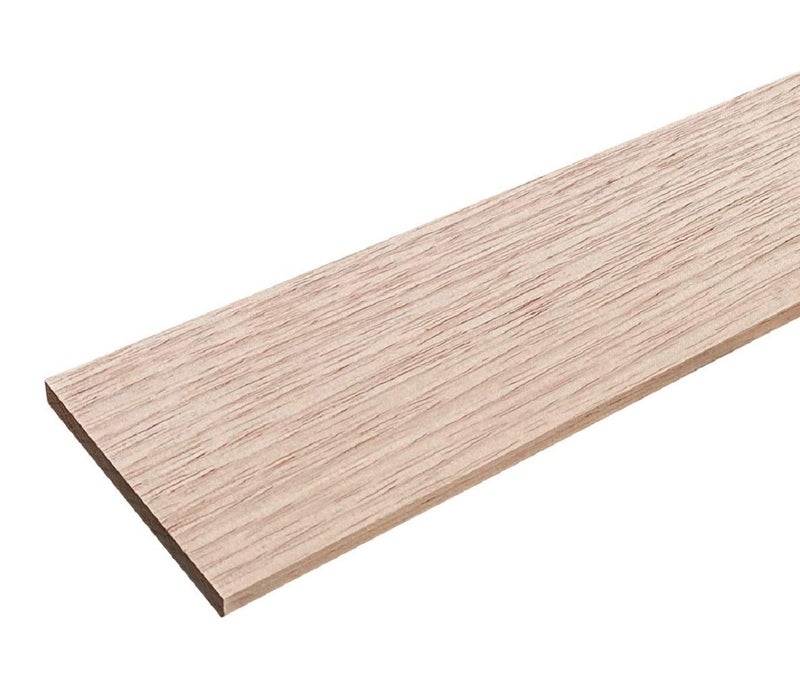 JGFinds 5 Pack Spanish Cedar Planks, Solid Cedar Lumber Wood Boards 1/4" x 4" x 12", Kiln Dried and Sanded for Trays, Dividers, Box, or Closet; Not Veneer - Image 1
