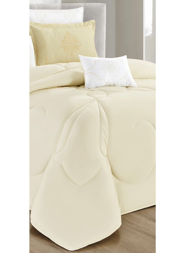 مون مفرش سرير نفرين بتصميم النقش ليضيف لغرفتك الجمال والاناقة من الميكروفايبر مقاس 230*250 سم - Image 3