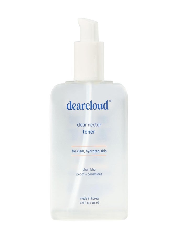 dearcloud Clear Nectar Toner - Nourishing, Exfoliating & Hydrating Korean Toner for Face (5.24 fl oz) - Image 5